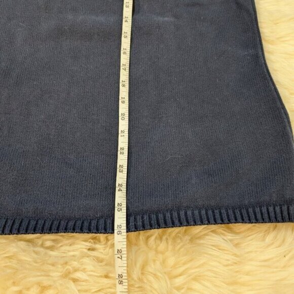 Vintage Tommy Hilfiger Navy Blue Crewneck Sweater Women Size 2XL - Picture 3 of 5